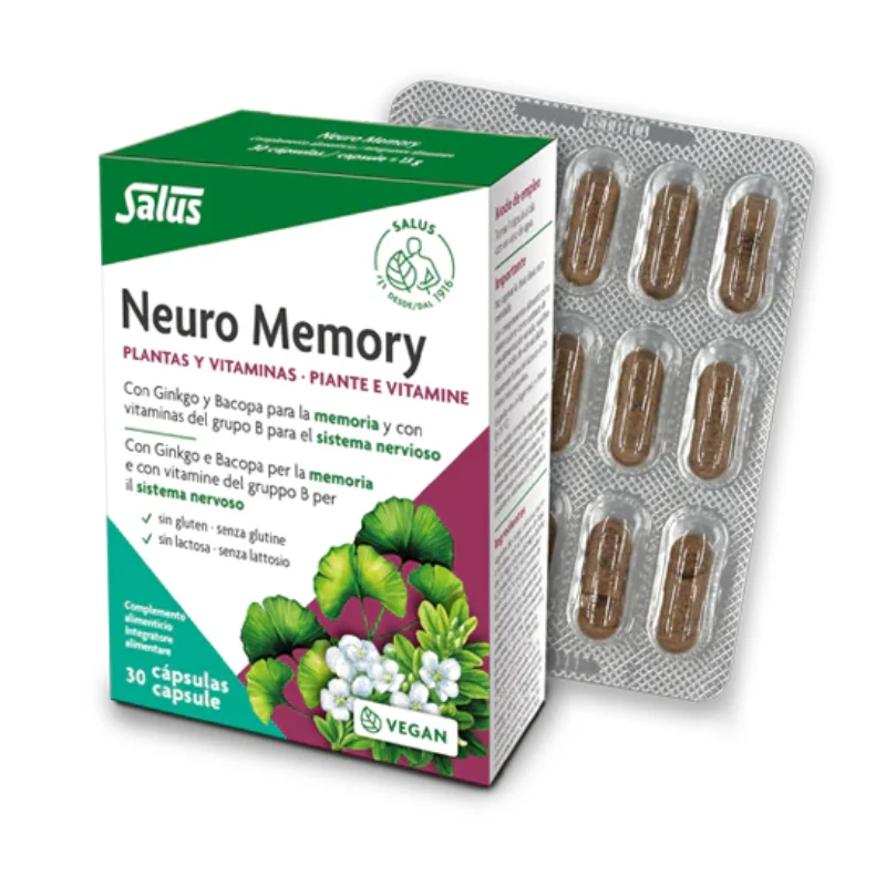 Neuro Memory · Salus · 30 cápsulas
