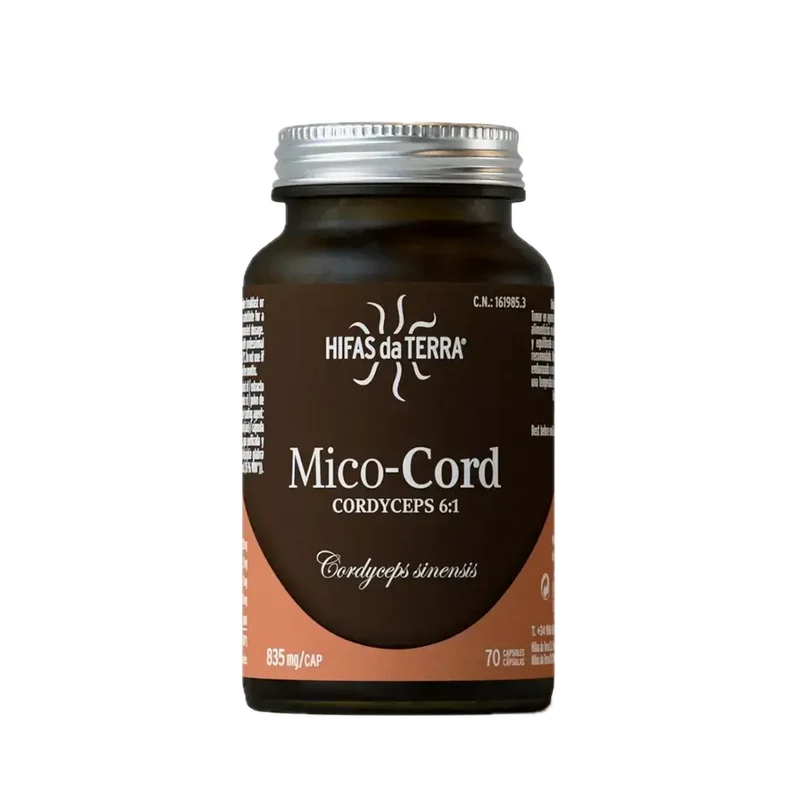 Mico-Cord · Hifas da Terra · 70 cápsulas