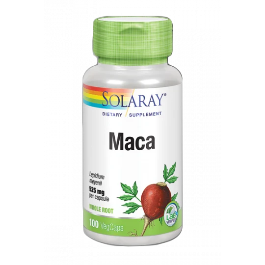 Maca 525 mg · Solaray · 100 cápsulas