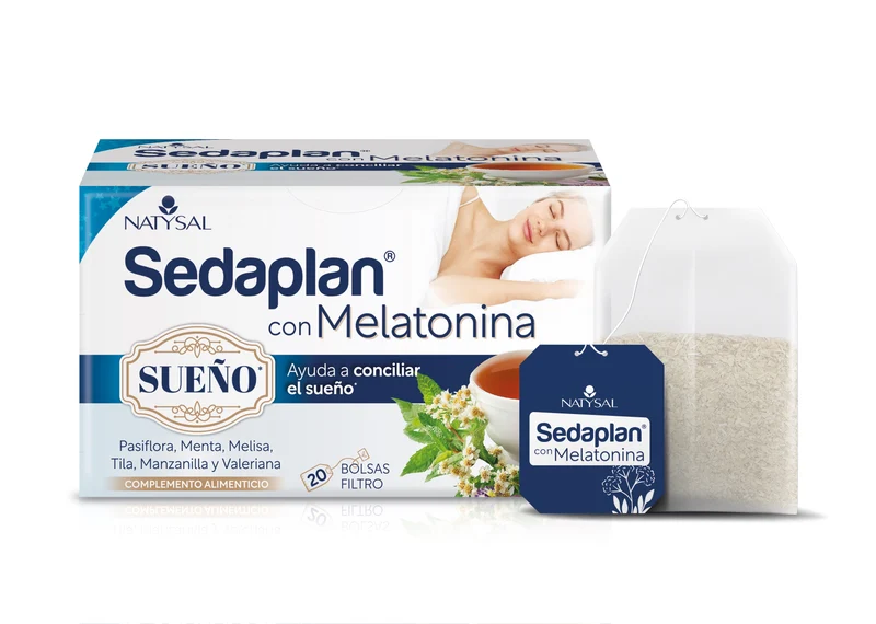 Sedaplan con Melatonina · Natysal · 20 filtros