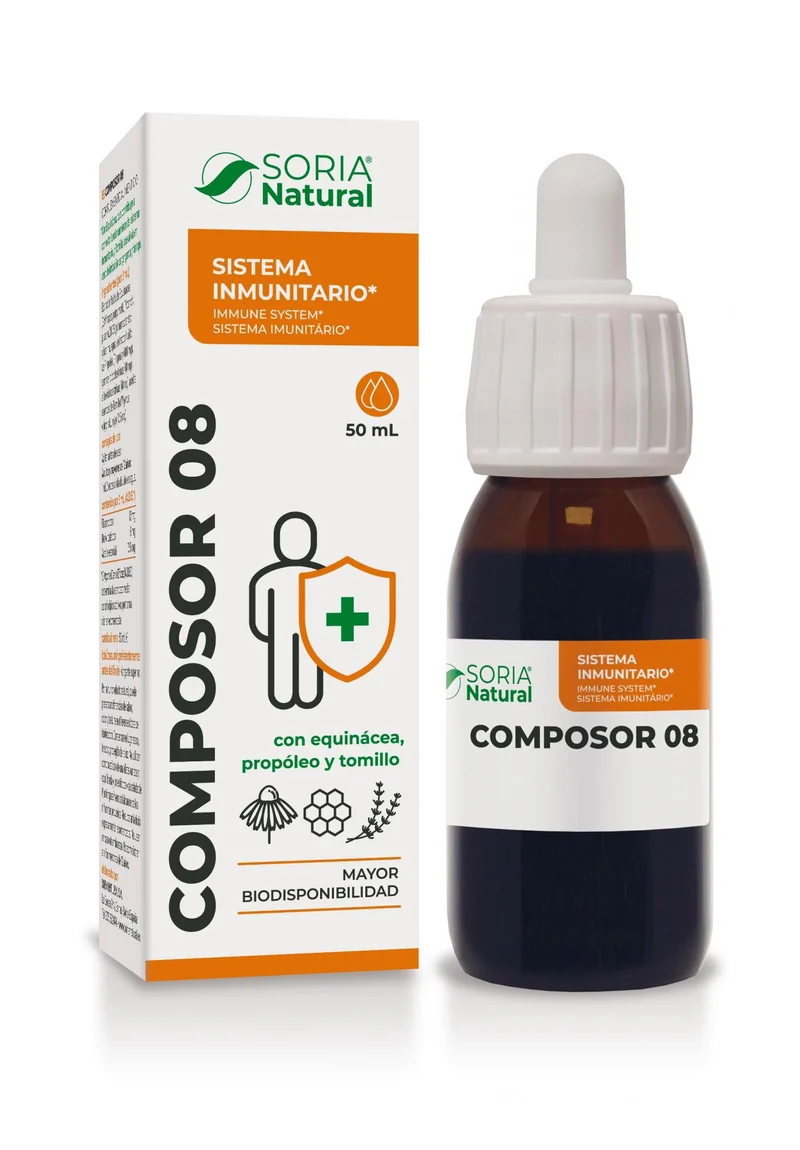 Composor 08 - Sistema Inmunitario · Soria Natural · 50 ml