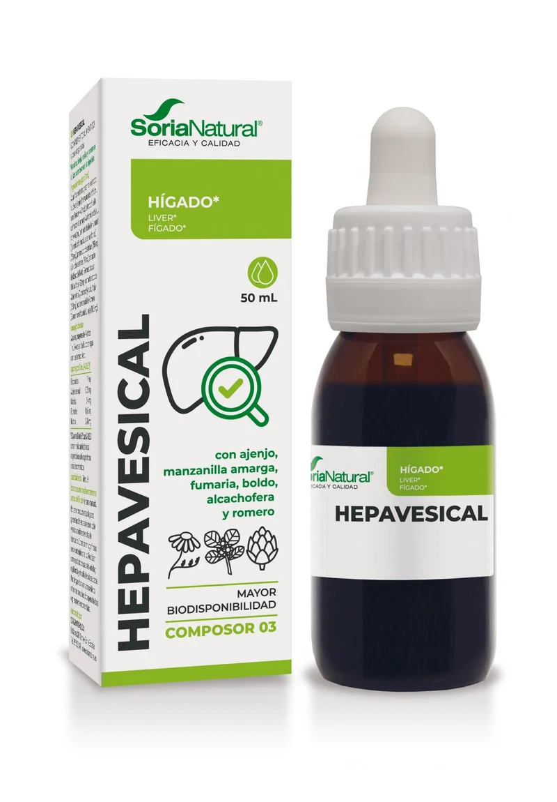 Composor 03 - Hepavesical · Soria Natural · 50 ml