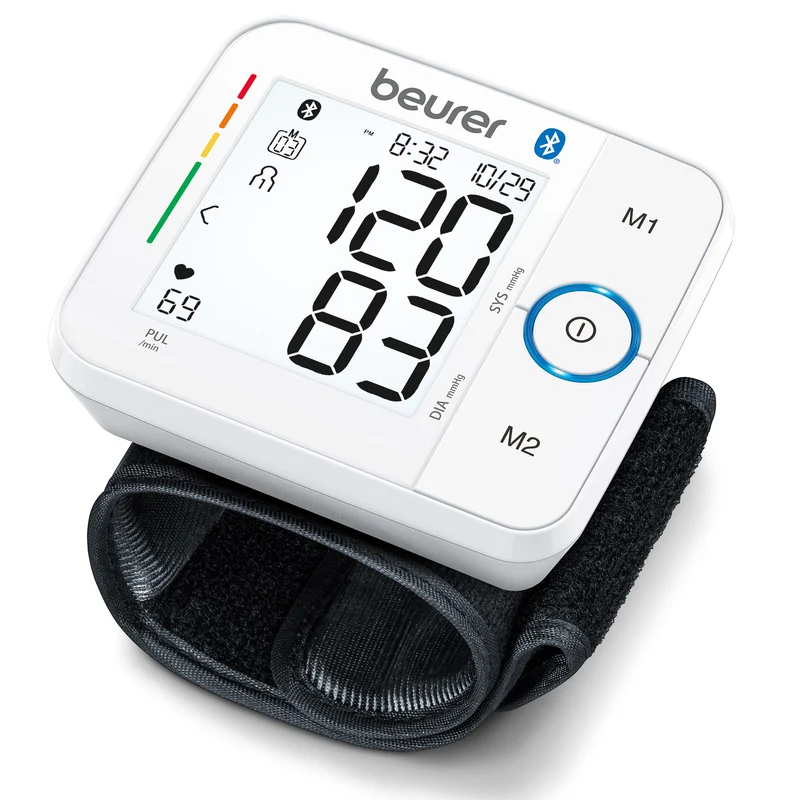 Premium Bluetooth Wrist Blood Pressure Monitor | Smart BP Tracker with App Sync