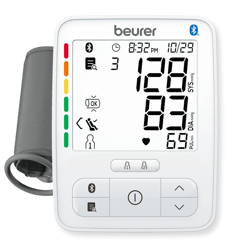 Upper Arm Bluetooth Blood Pressure Monitor, Deluxe 600