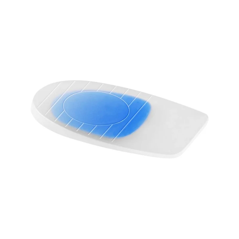 Orliman TL-617-05 Flat Silicone Heel Cup with Central Spur 5mm – Shock Absorbing Heel Cushion