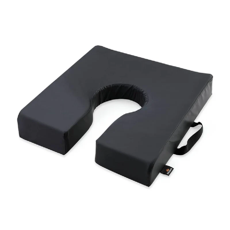 Orliman OSL1240 Viscoelastic Anti-Bedsore Horseshoe Cushion with Memory Foam – Pressure Relief Seat Cushion