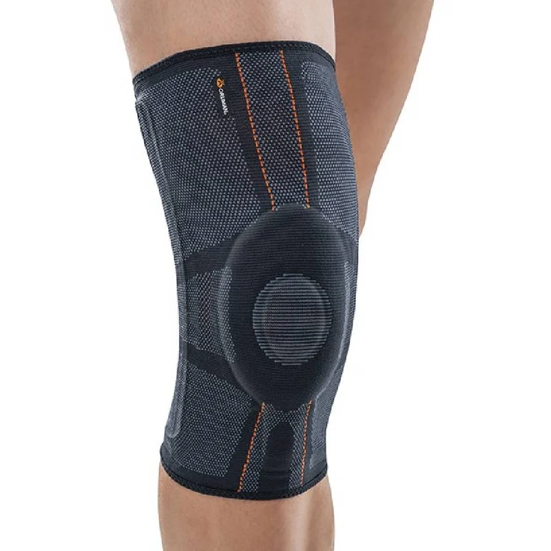 Orliman TGO480 Functional Elastic Knee Brace with Strips – Stabilizing Compression Knee Support