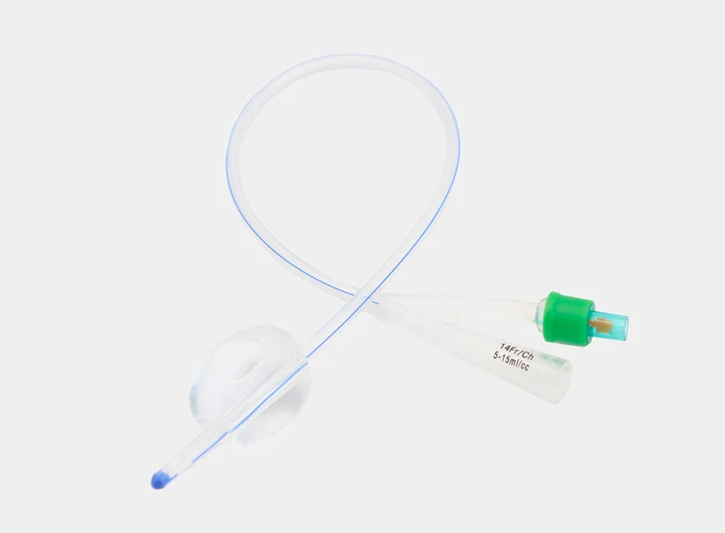 Sonda Urológica AARON® 2 vías de silicona. 1 unidad.