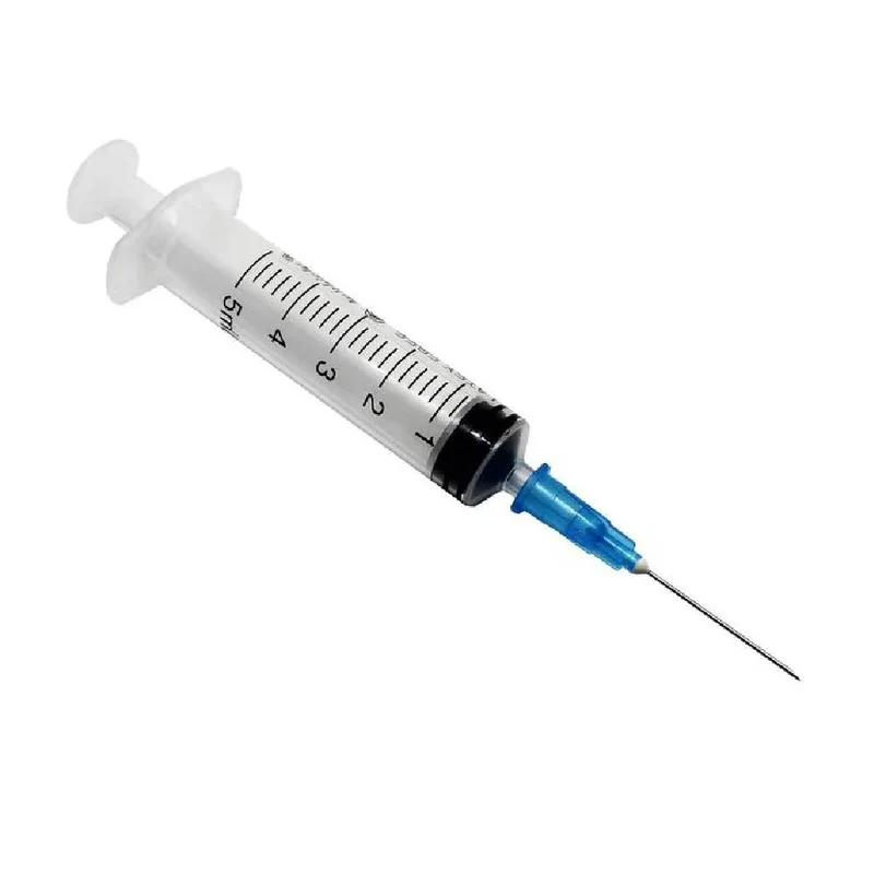 5ml Disposable Syringe with 22G x 1½" Needle (12M5) – Sterile Single-Use Medical Syringe