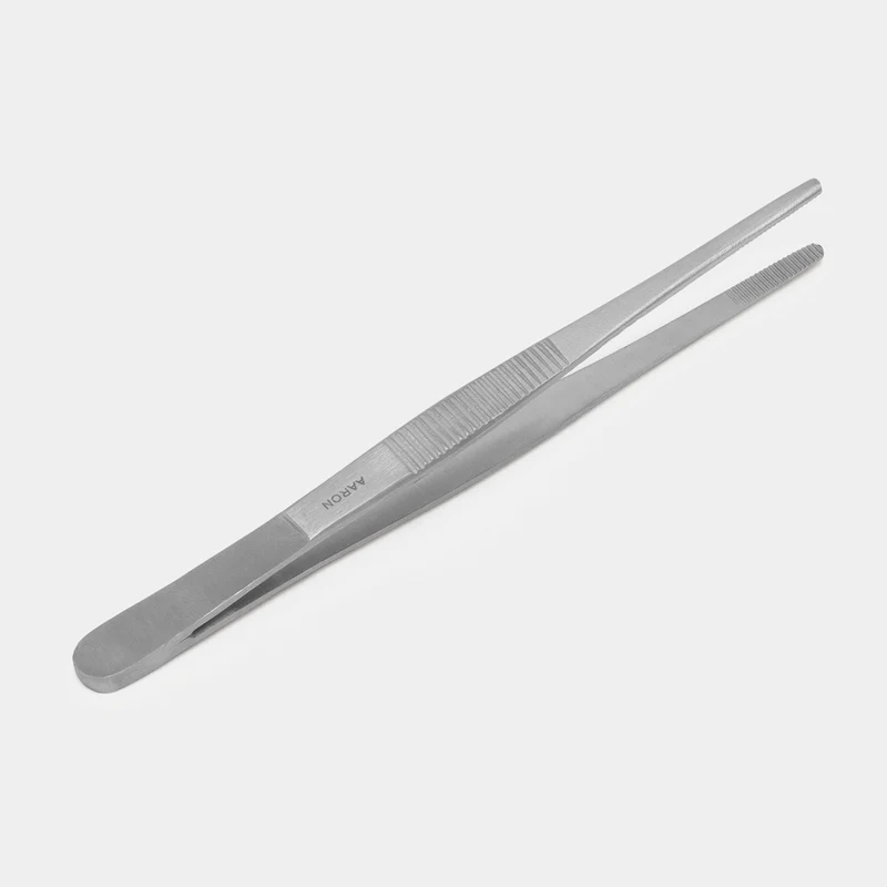 Pinza de disección recta AARON® | 15cm. S/D.