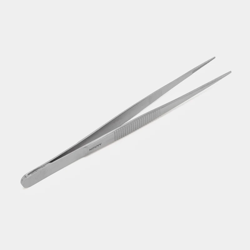 Pinza de disección recta A/A AARON® | 13 cm.