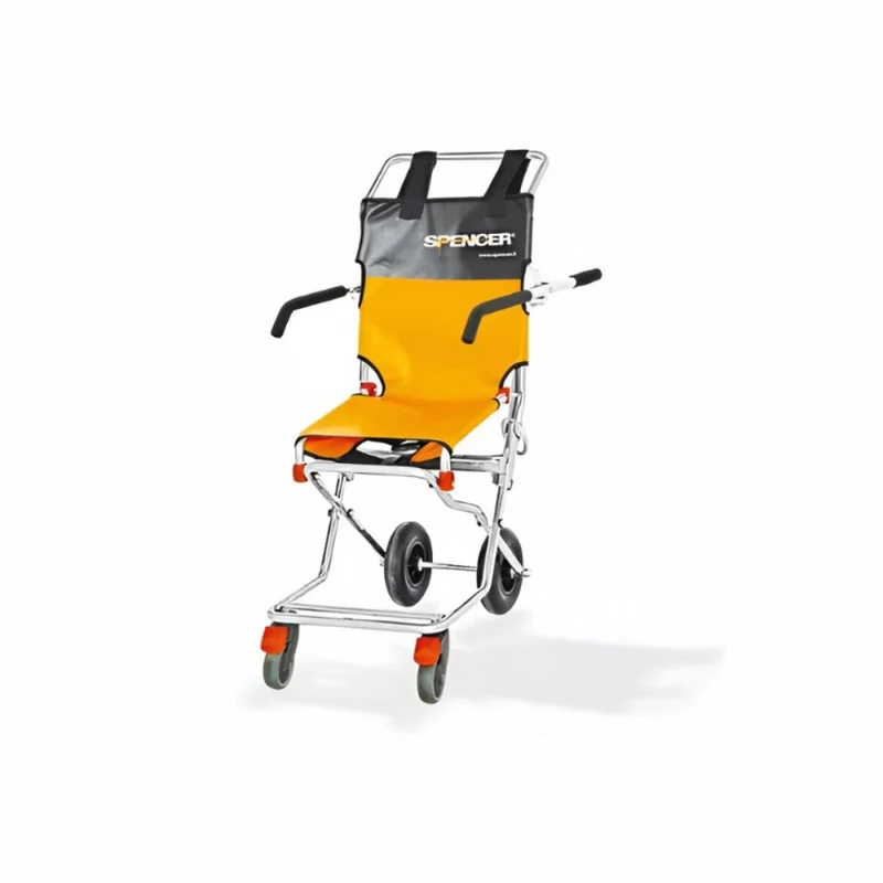 Silla de evacuacion / transporte c/4 ruedas. Spencer 407