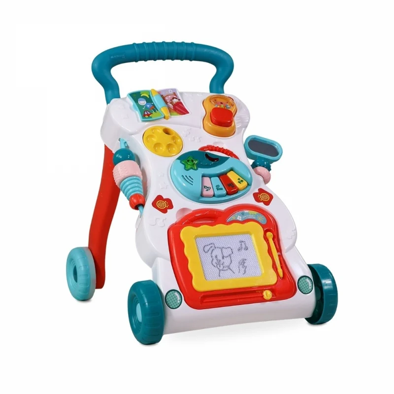 Andador bebés interactivo | Juegos, Luces y Música | Ajuste de velocidad | +6 meses | Master | Multicolor | Mobiclinic