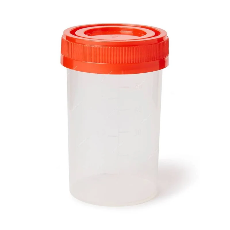 Container Urine 60Ml, 3 Pieces