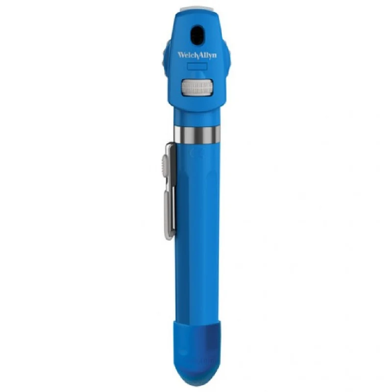 Welch Allyn 12870 Blu Pock Led Oph/Blueberry With Handle