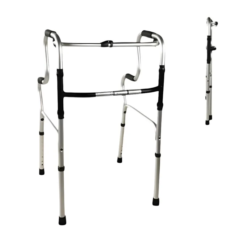 Andador para ancianos | Aluminio | Plegable | Sin ruedas | Pórtico | Mobiclinic