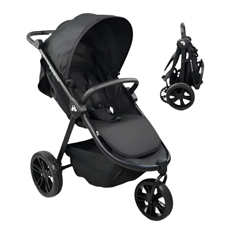 Silla de paseo con 3 ruedas |Ligera |Ruedas todoterreno |Arnés 5 puntos |Bolsillo trasero |Peso máx. 22kg |Agnes| Mobiclinic