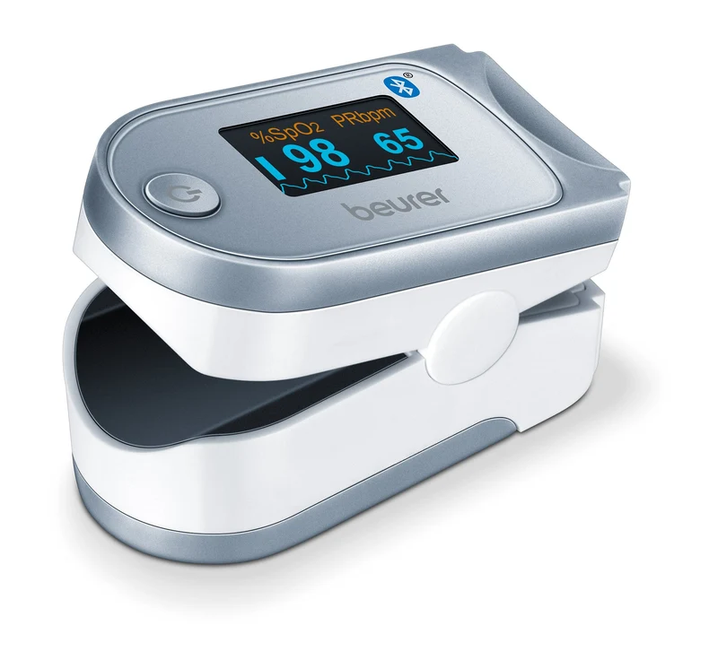 Fingertip Pulse Oximeter | Blood Oxygen Saturation & Heart Rate Monitor