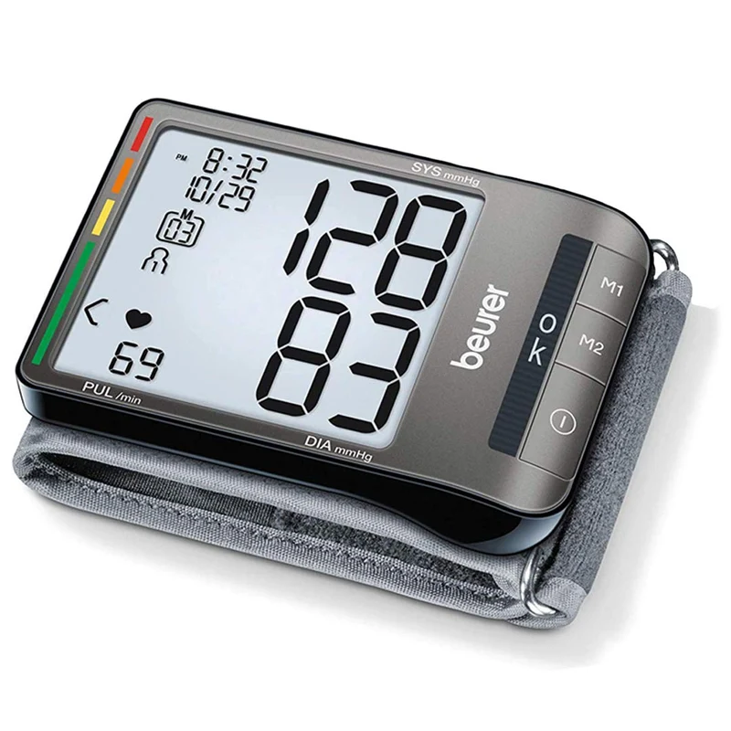 Digital & Automatic Wrist Blood Pressure Monitor