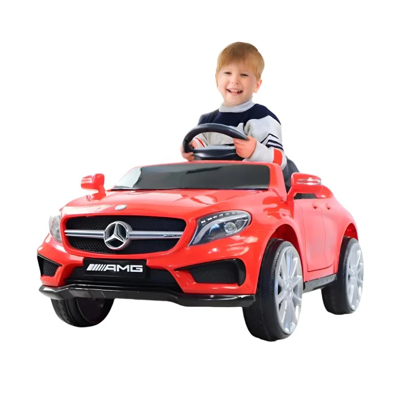 Coche eléctrico para niños | Mercedes Benz AMG | Control remoto | Motor 30W | Velocidad 3 km/h | Puerto USB | Turbo | Mobiclinic
