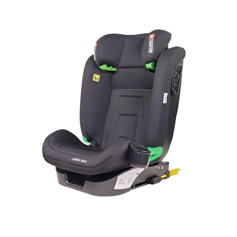 Silla coche infantil | IsoFix |I-Size|100-150cm| Reclinable 3 posiciones |Grupo 2/3|15-36kg|3,5-12años|Lionfix Max|Mobiclinic