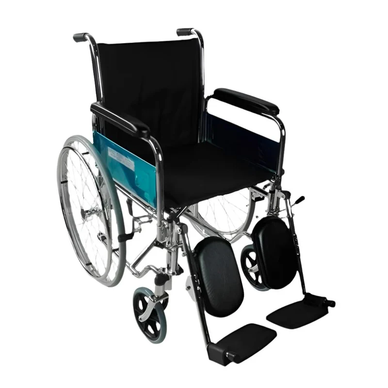 Silla de ruedas | Plegable | Ruedas grandes | Reposabrazos y reposapiés extraíbles | Ortopédica | Partenón | Mobiclinic