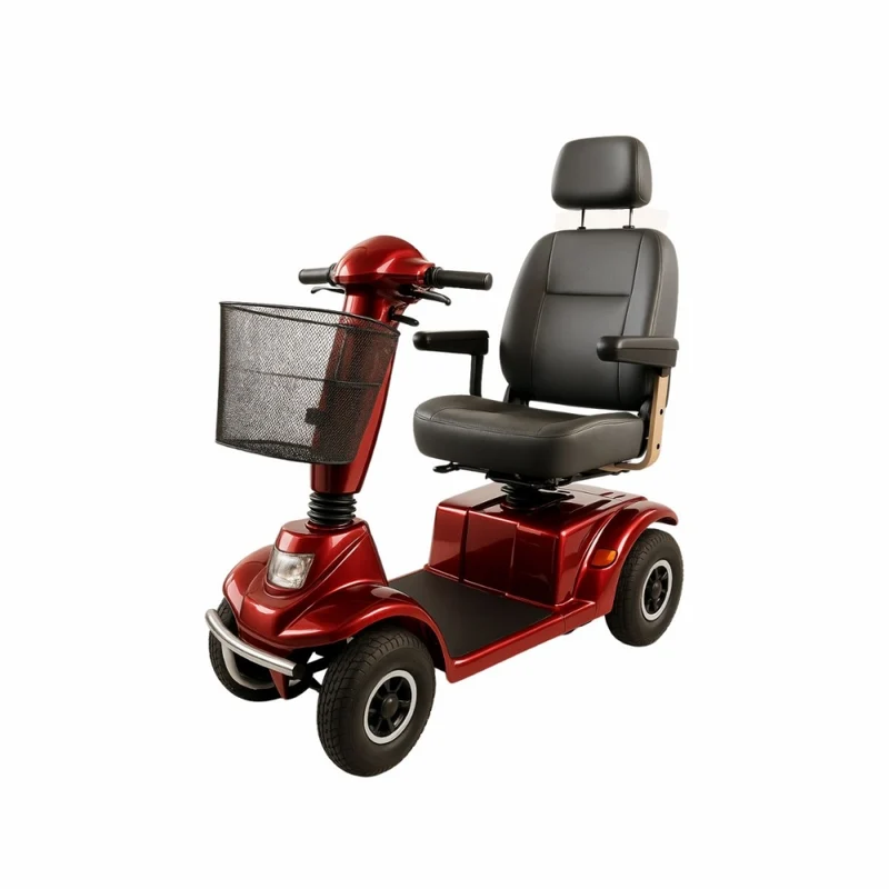 Scooter eléctrico movilidad reducida | 4 ruedas | Premium | Desmontable | Auton. 45 km | 36Ah | Burdeos | Libra | Mobiclinic
