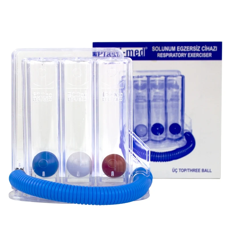 Ejercitador respiratorio | Equipo de terapia y educación respiratoria | No tóxico | Bronquitis | EPOC | Enfisema | Mobiclinic