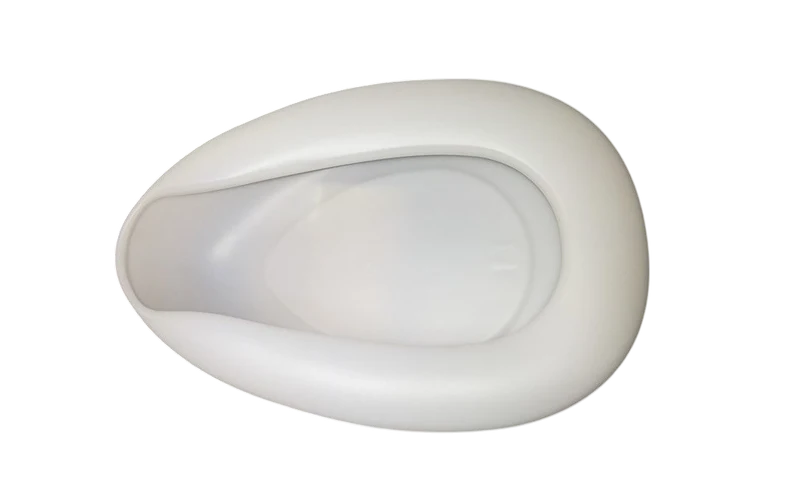 Pato Coprologico plastico blanco