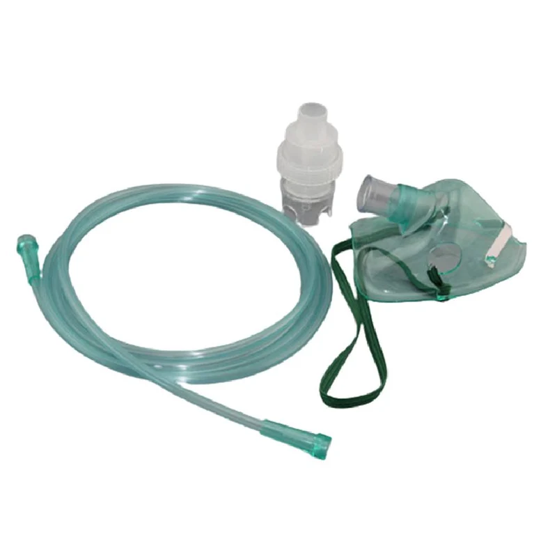 Bromed Disposable Nebulizer Kit for Adults – Adult Mask, Medication Chamber & Tube, Latex-Free