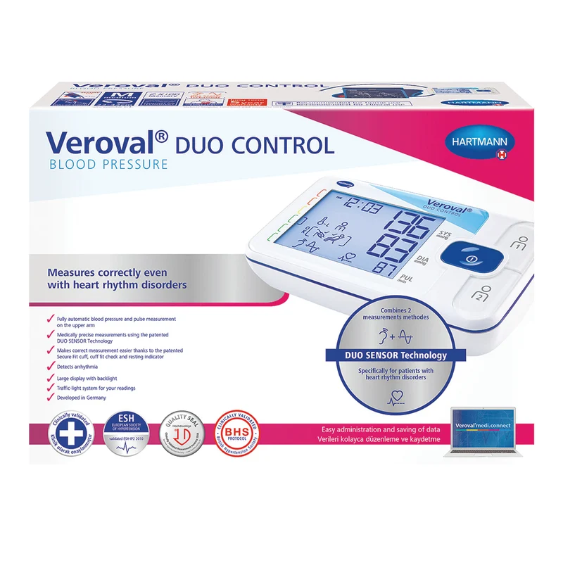 Hartmann Veroval Duo Control Blood Pressure Monitor