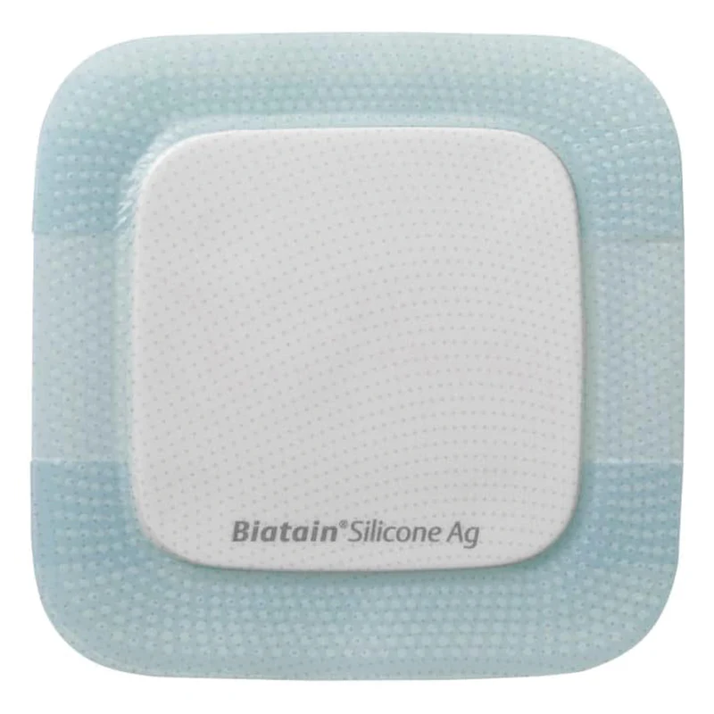 Biatain Silicone AG Foam Wound Dressing - 1 Box