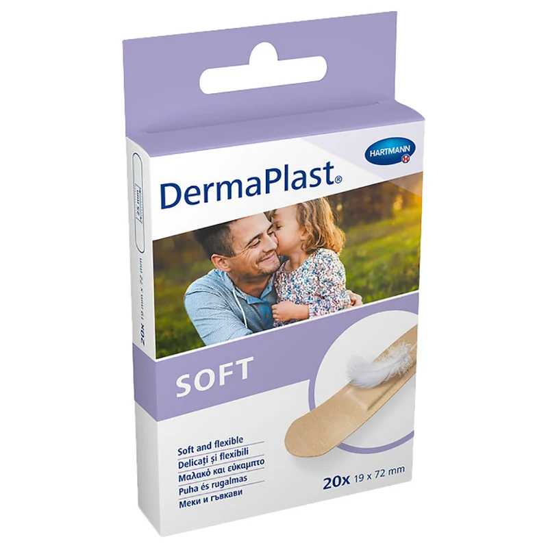Hartmann Dermaplast Soft, 20 Plasters