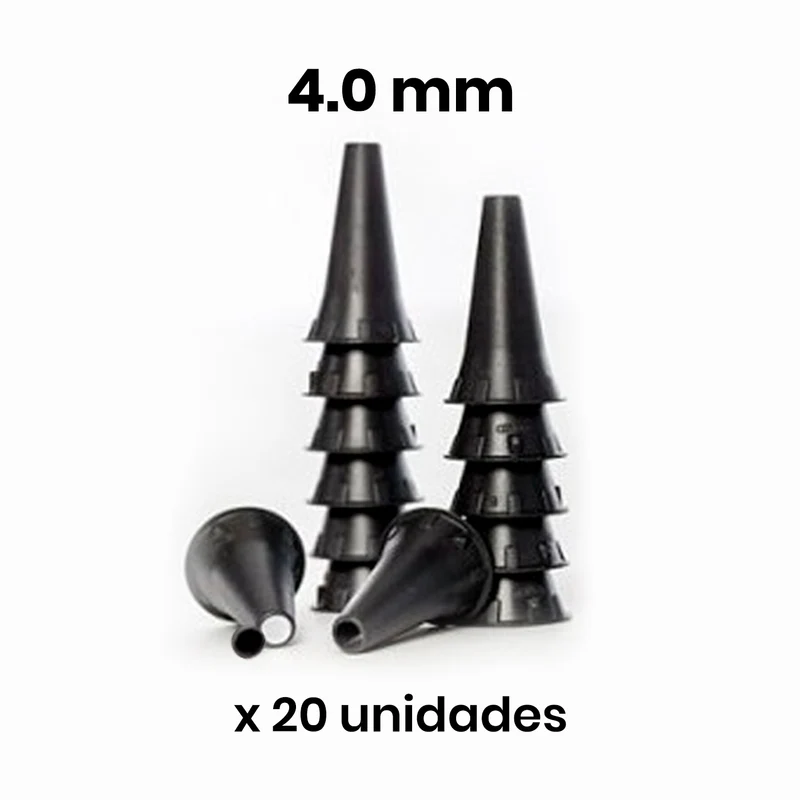 Conos Otoscopio 4,0mm (pack 20 uds)