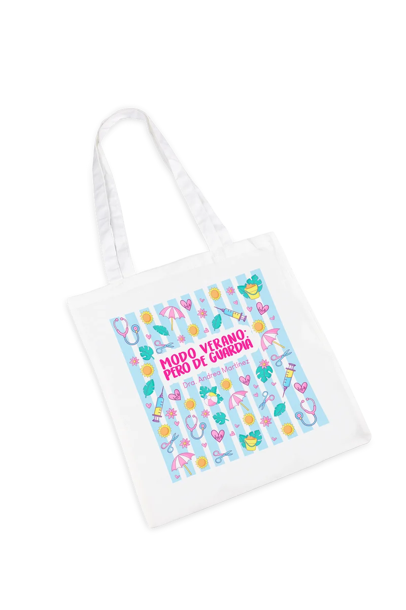 Bolsa Tote Blanca Personalizable – Summer Collection