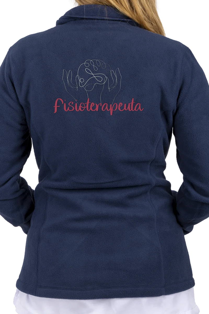 Forro Polar sanitario de mujer personalizado – Fisioterapeuta