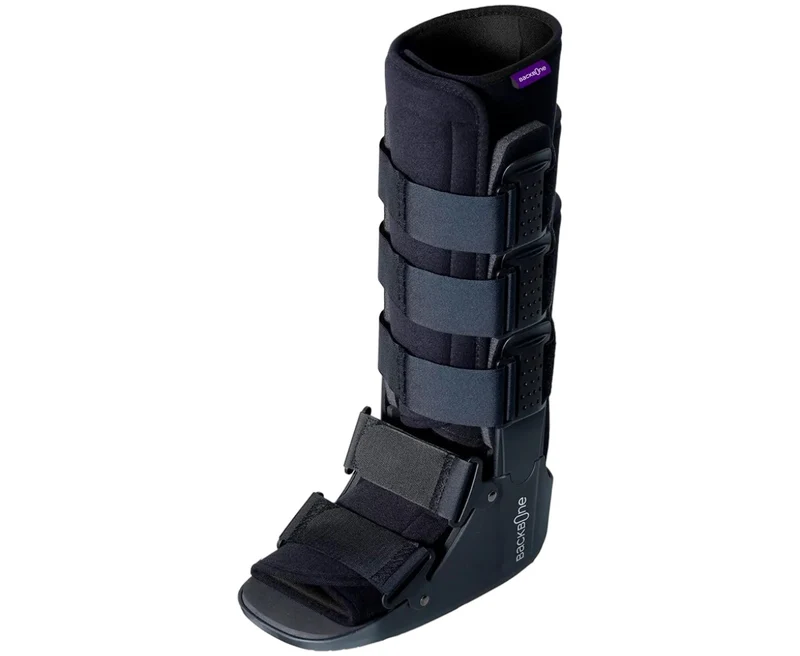 Bota Ortopédica Larga Walker B-Walk Negra | Backbone