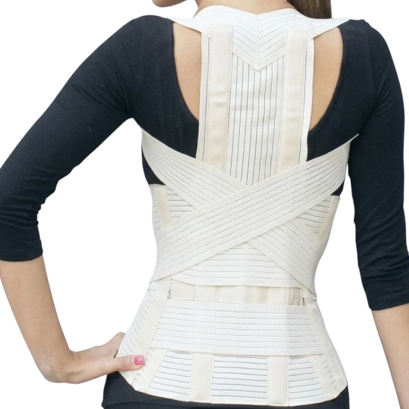 Faja Dorsolumbar Transpirable Correctora de Postura | Bionika MH-327 / MH-326