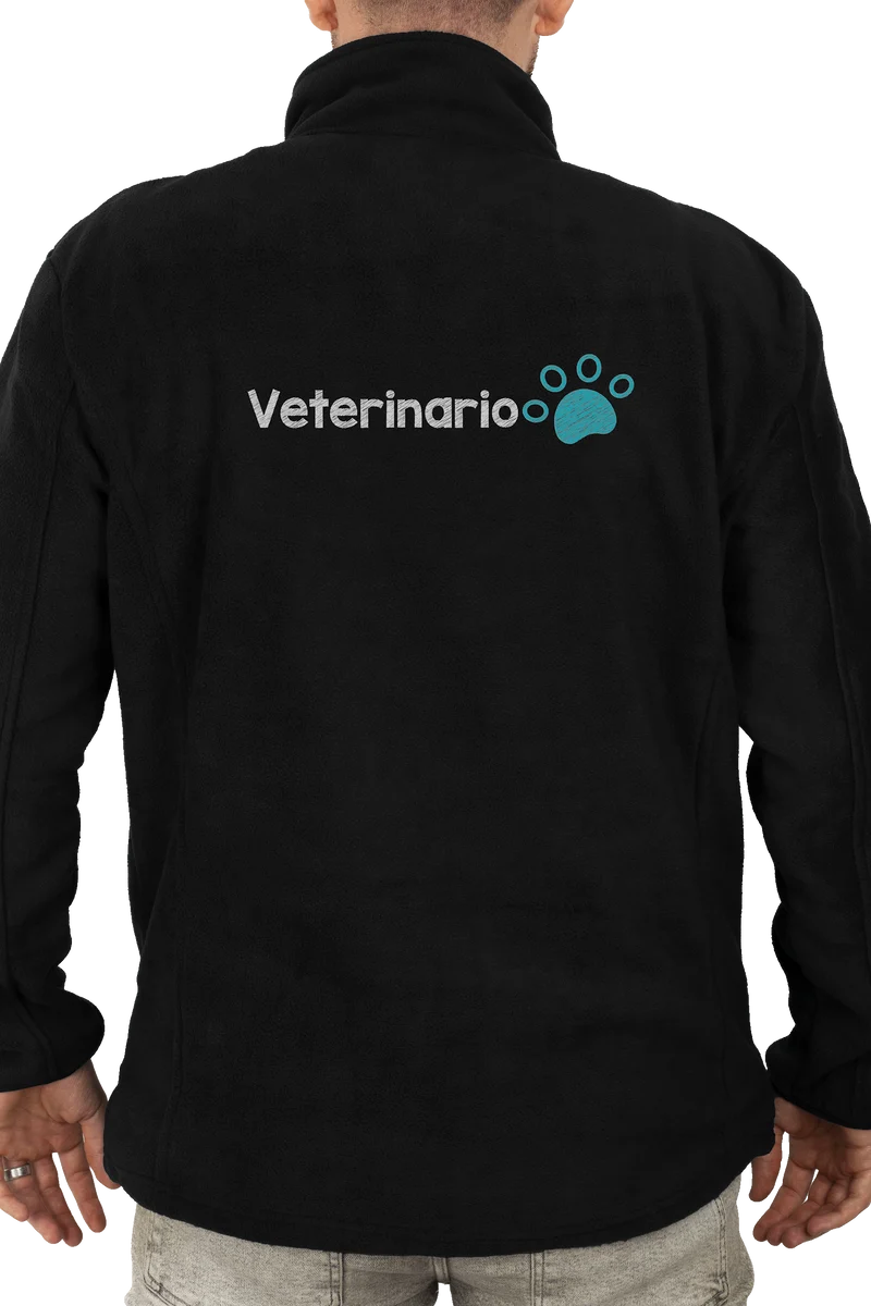 Forro Polar sanitario de hombre personalizado – Veterinario