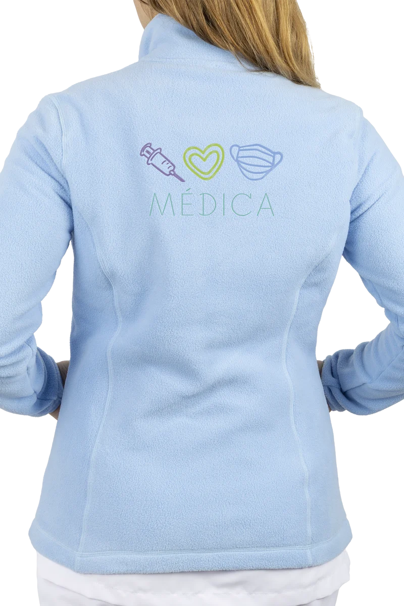 Forro Polar sanitario de mujer personalizado – Médico