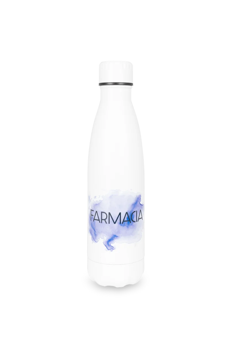 Botella personalizable estampada - Caduceo Farmacia