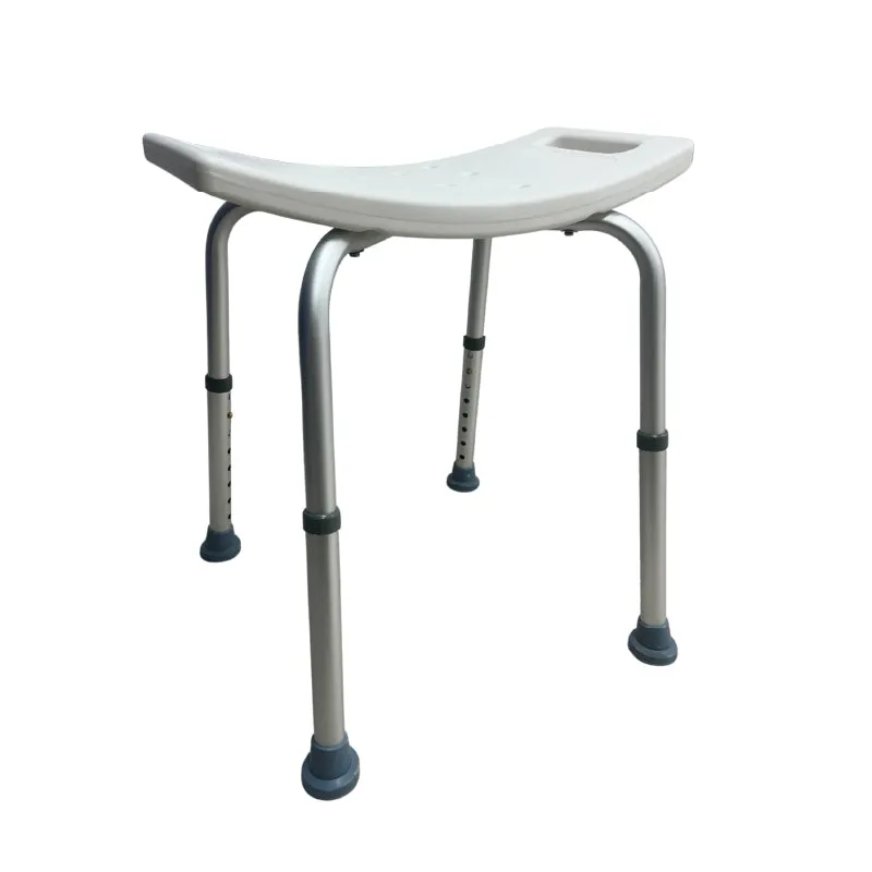 Banco para Ducha de Aluminio sin Respaldo Blanco Bienstar BIBM342L