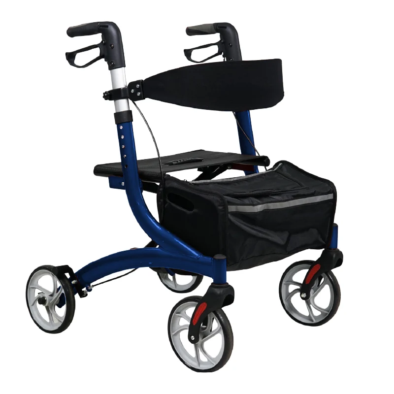 Andadera Rollator aluminio 4 ruedas Euro.Style