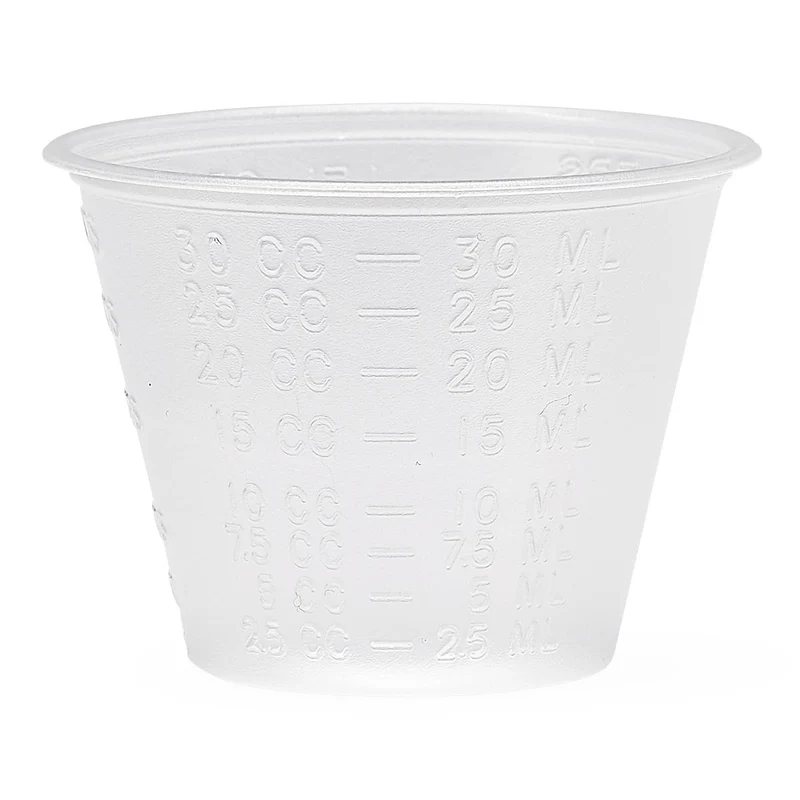 Graduated Plastic Medicine Cup, 1oz. (case of 5000)
