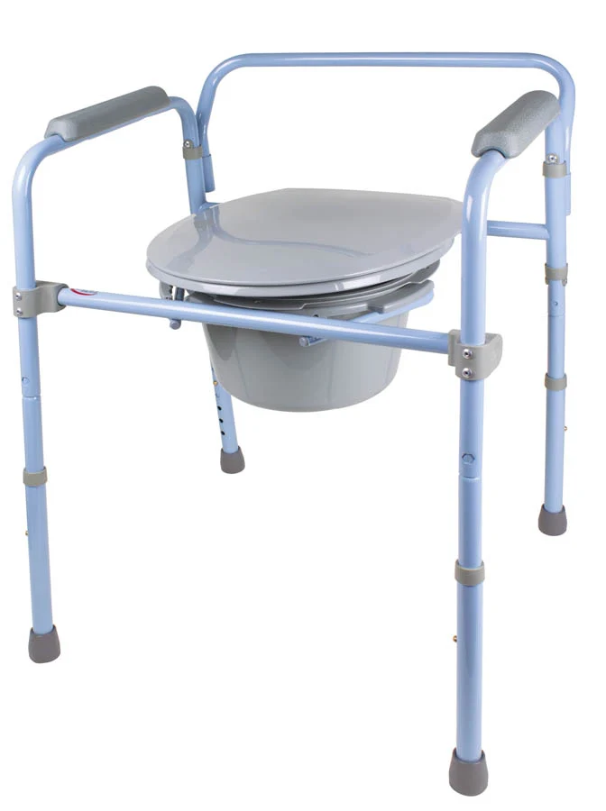 Deluxe Folding Commode