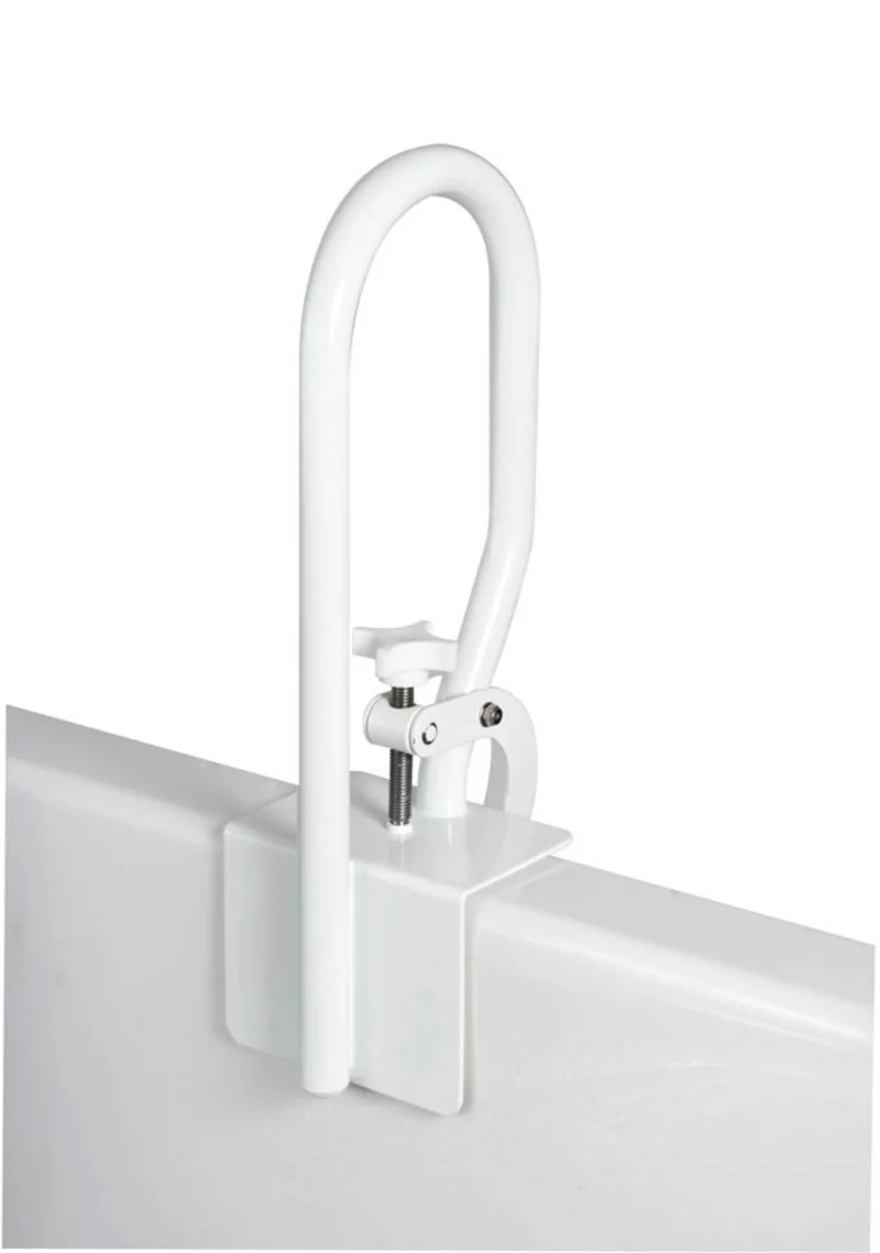 White Bathtub Rail