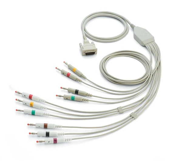 Cable de 10 Puntas para Electros Cp50 Cp150 y At-1 Aha Banana