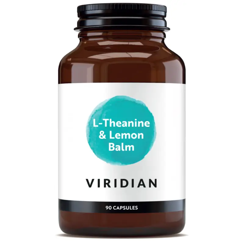 Viridian Amino Acids L-Theanine & Lemon Balm, 90 capsules
