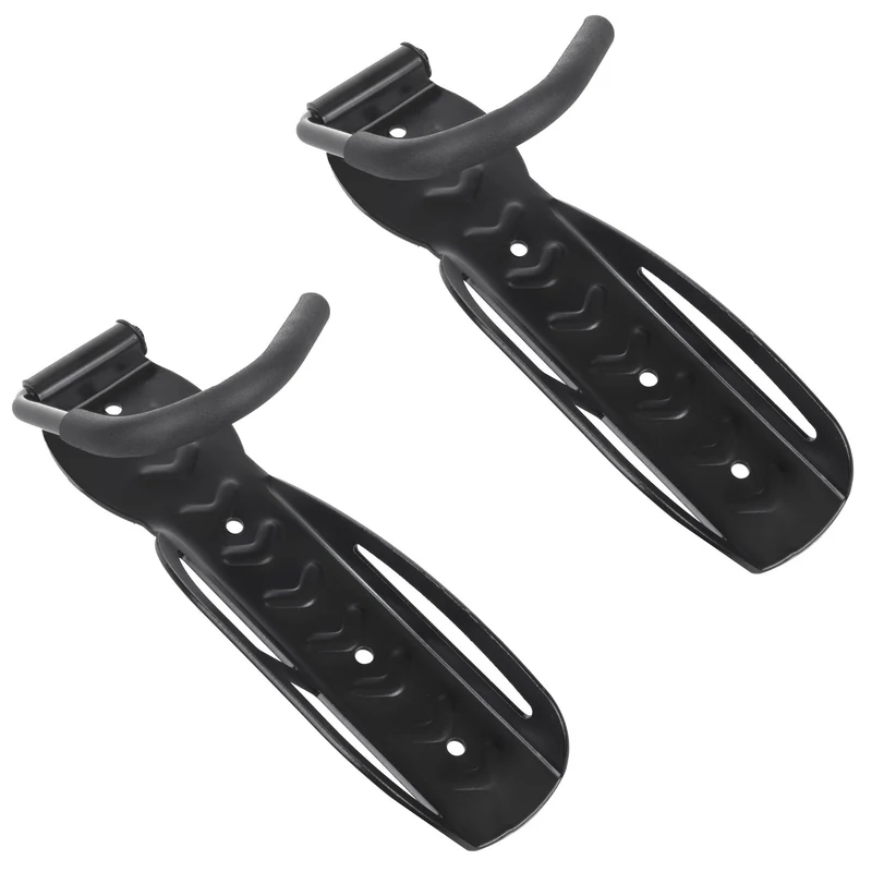 2x soporte de pared para bicicletas Maclean, vertical, acero, carga máx. 30 kg, MC-432