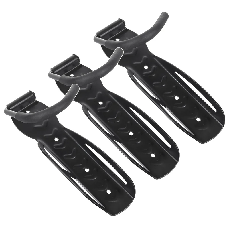 Soporte/colgador de bicicleta Maclean, vertical, acero, carga máxima 30 kg, MC-432, 3 unidades